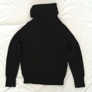 Black BP turtleneck sweater